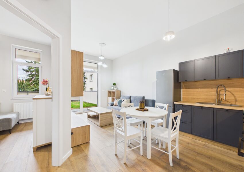 Nowe mieszkanie z ogródkiem ul. Sobieskiego – bądź pierwszym najemcą